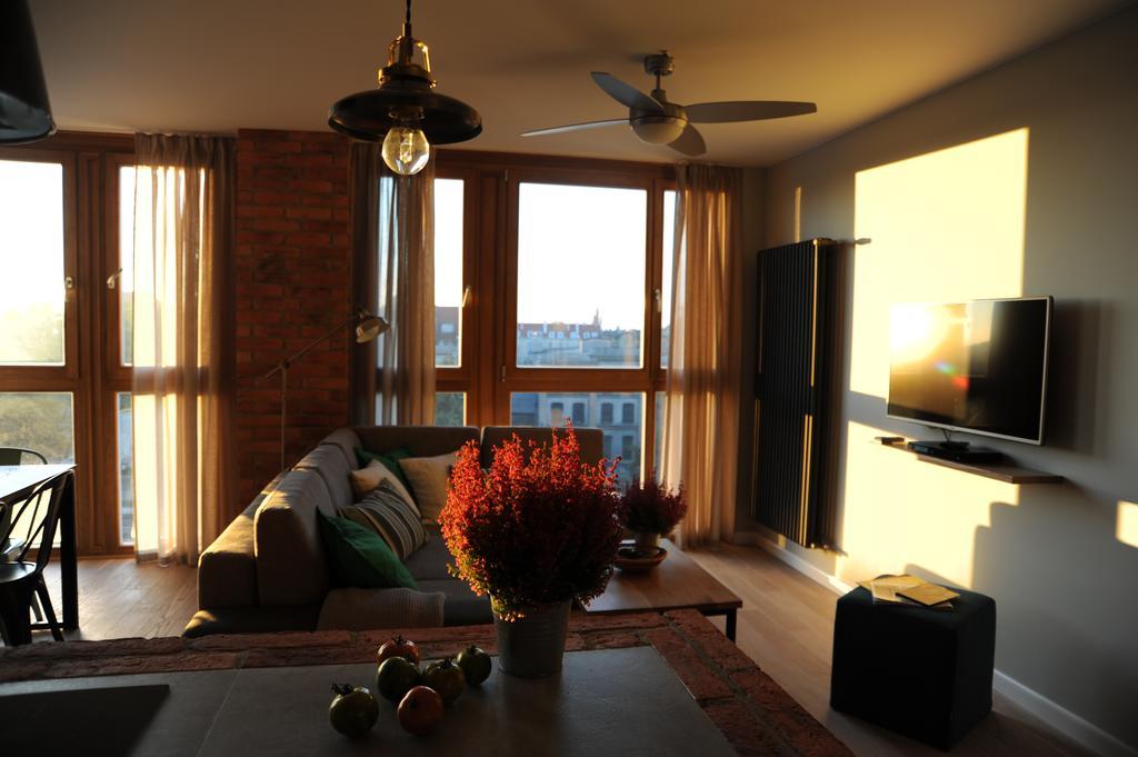 Staywin Riverfront Lofts Gdansk Habitación foto