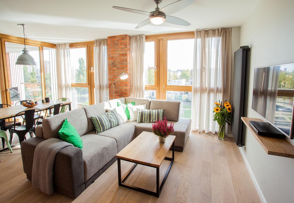 Staywin Riverfront Lofts Gdansk Exterior foto